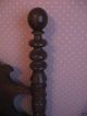Antique Cannon Ball Federal Cherry Rope Bed 1800-1899 photo 2