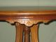 Antique Victorian Walnut Oval Parlor Lamp Table 1860 - 80 1800-1899 photo 2