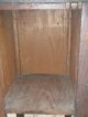Vintage Small Solid Wood Nightstand Accent Table W/ Storage Hall Entry Unknown photo 8