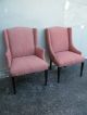 Pair Of Mid Century Side By Side Chairs 1888 Post-1950 photo 1