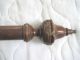 Antique Wood Wall Mount Curtain Pole Rod Holder 1800 ' S Other photo 9