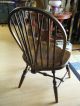 Antique Windsor Crocker Style Chair Arm Chair Mahogany Spindle 1900-1950 photo 1