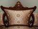 Spectacular Antique Renaissance Revival Ornately Carved Sofa 
