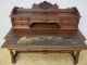 111014 : Antique French Renaissance Hunt Style Carved Desk 1800-1899 photo 4