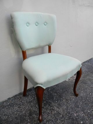 French Mahogany Living Room Side Chair 1995 photo