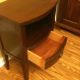 Mahogany Antique Night Stand With Dove Tailed Drawer.  Pics Show Size.  Ship Conus 1900-1950 photo 6