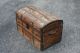 1870s Victorian Dome Top Trunk With Tray - Wood Slats - Estate Item From Attic 1800-1899 photo 2