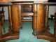 Antique Dining Room Set Made Of Tiger Oak With Six Chairs Unknown photo 10