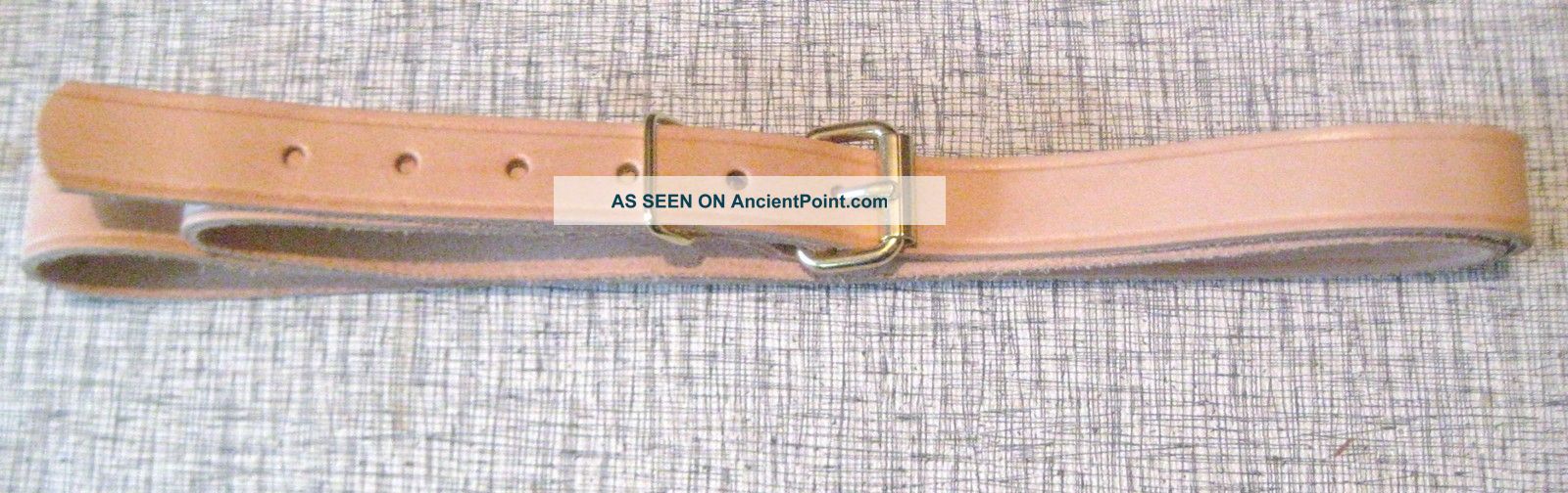 Sixty Inch Top Grain Natural Leather Strap 4620 1800-1899 photo