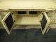 50896 Decorator Shabby 2 Sided Buffet Library Table Sofa Stand Post-1950 photo 2
