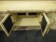 50896 Decorator Shabby 2 Sided Buffet Library Table Sofa Stand Post-1950 photo 3