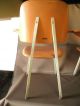 Pair 2 Vintage Shaw Walker Aluminum Frame Arm Chair Office Home Dining Post-1950 photo 7
