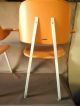 Pair 2 Vintage Shaw Walker Aluminum Frame Arm Chair Office Home Dining Post-1950 photo 8