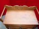 Antique Dry Sink Wash Stand Amish Cabinet One Drawer Arts And Crafts Dovetail 1800-1899 photo 9