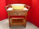 Antique Dry Sink Wash Stand Amish Cabinet One Drawer Arts And Crafts Dovetail 1800-1899 photo 4