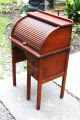 Circa 1930 ' S Maple Child ' S Roll Top Desk - Very Clean - Roll Works Easily 1900-1950 photo 2