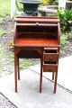 Circa 1930 ' S Maple Child ' S Roll Top Desk - Very Clean - Roll Works Easily 1900-1950 photo 5