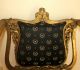 Stunning Louis Xv Parlor Chair With Napoleonic Crest Fabric 1800-1899 photo 1