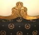 Stunning Louis Xv Parlor Chair With Napoleonic Crest Fabric 1800-1899 photo 2