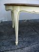 French Painted Dining Table With 6 Chairs & 2 Leaves By Dixie 1838 Post-1950 photo 6