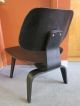 Early Production Charles Eames/herman Miller Black Lcw Chair C1950s Post-1950 photo 1