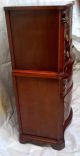 American Mahogany Serpentine Fronted High Dresser In The Chippendale Style Post-1950 photo 9