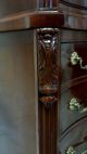 American Mahogany Serpentine Fronted High Dresser In The Chippendale Style Post-1950 photo 1