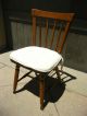 Vintage Ethan Allen Computer Desk Chair,  Side,  & Accent French Country Style Post-1950 photo 7