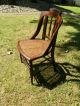 Rustic Antique Country Victorian Child/youth Chair With Caned Seat 1800-1899 photo 3