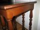 Jacobean Revival Side Table Stool With Gallery Form Legs 1920 ' S Walnut Post-1950 photo 6