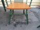 48386 Country Dining Room Tavern Table With 6 Windsor Chairs Chair S Post-1950 photo 8