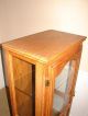 Oak Curio Cabinet,  Illuminating Display Shelves,  Claw And Ball Feet Other photo 7