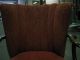 Vintage/antique Parlor Type Chair Orange In Color With Hardwood Unknown photo 5