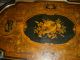 High Style Antique American Renaissance Marquetry Center Table_possibly Herter 1800-1899 photo 3