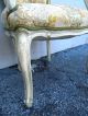 French Antique Distressed Painted Side Chair 2672 Post-1950 photo 9