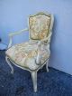 French Antique Distressed Painted Side Chair 2672 Post-1950 photo 1