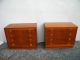 Set Of 3 Danish Mid - Century Small Dressers With Cabinets By Dyrlund - Smith 2345 Post-1950 photo 2