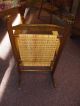 Antique Childs Rocking Chair (porch Rocker) Cane Seat Usa 1900-1950 photo 5