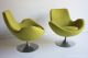 Mid Century Sweedish Overman Pod Lounge Chairs,  Saarinen Style Base Mid-Century Modernism photo 6