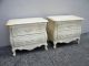 Pair Of French Bombay Painted End Tables By Thomasville 2529 Post-1950 photo 1
