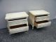 Pair Of French Bombay Painted End Tables By Thomasville 2529 Post-1950 photo 3