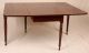 American Sheraton Period Solid Mahogany Drop Leaf Antique Dining Table C.  1820 1800-1899 photo 6