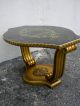 Pair Of Mid Century Glass Top Side Tables 1757 Post-1950 photo 10
