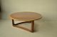 Mid Century Modern Lane Coffee Cocktail Table Round With Great Legs Refinished Post-1950 photo 7