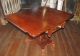 Empire Federal Mahigany Paw Foot Breakfast Table Quervelle Style 1800-1899 photo 5