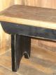 Primitive Country Wood Table Top Bench Primitives photo 2