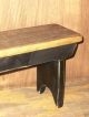 Primitive Country Wood Table Top Bench Primitives photo 3