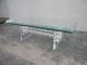 Mid - Century Lucite Glass - Top Coffee Table 2620 Post-1950 photo 1