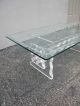 Mid - Century Lucite Glass - Top Coffee Table 2620 Post-1950 photo 6