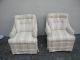 Pair Of Mid - Century Tufted Side By Side Chairs 2341 Post-1950 photo 3
